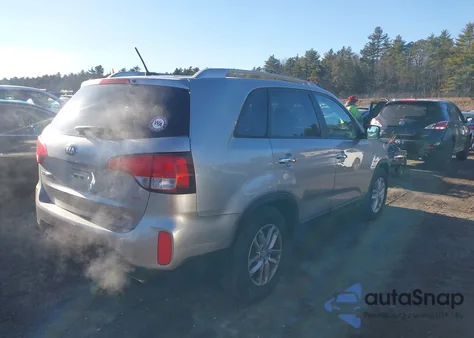 2015 Kia Sorento Lx из США, поврежденный, VIN 5XYKTCA6XFG652356